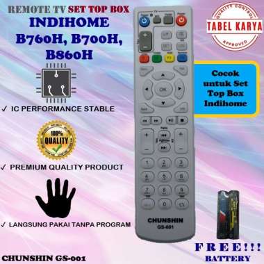 REMOTE REMOT STB DIGITAL ATAU SET TOP BOX INDIHOME B700,B760H,B860H