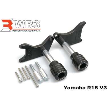 Frame Slider Yamaha R15 17-Up WR3 Black