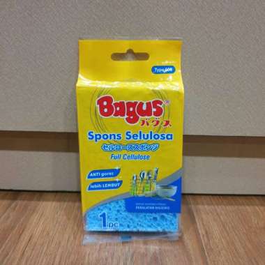 Bagus Spons Selulosa Cuci Piring Type 558 Warna Biru