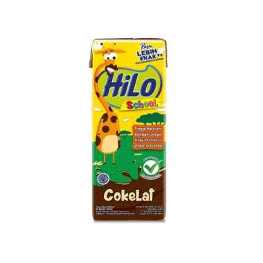 Promo Harga Hilo Susu UHT School Chocolate 200 ml - Blibli