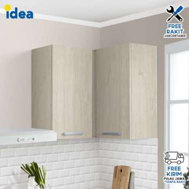IDEA Furniture Kitchen Set Lemari Dapur Minimalis - Sudut Atas Denver