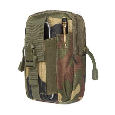 Martinversa Motif Tactical Army Outdoor Tas Pinggang Pria [WB2] Army Green
