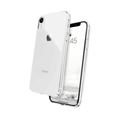 Caudabe Lucid Clear Casing for iPhone Xr [Original/ Impact Resistanct & Glass Like Crystal] Clear