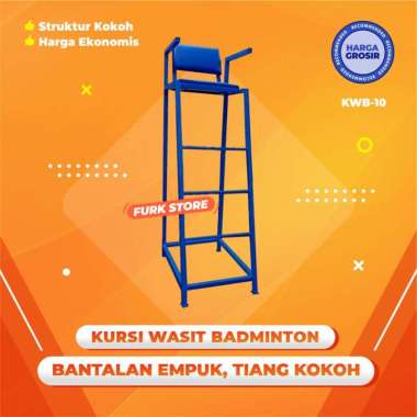 Kursi Wasit Badminton, Bangku Wasit Bulutangkis, Tempat Duduk Wasit Badminton KWB-10