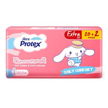 Promo Harga Hers Protex Daily Comfort Wing 23,5cm 22 pcs - Blibli
