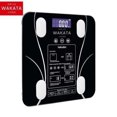 THOME Smart Scale Timbangan Berat Badan Digital Kesehatan Badan Alat Ukur Pengukur Kadar Lemak Smart