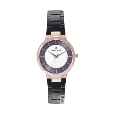 Daniel Klein DK11887-6 MOP Dial Jam Tangan Wanita [Original] Black Rose Gold
