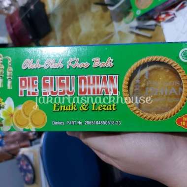PIE SUSU DHIAN OLEH OLEH KHAS BALI 1 DUS ISI 10PCS ASLI