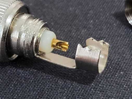 Jack BNC ( Model solder ) Male Connector konektor bnc cctv silver