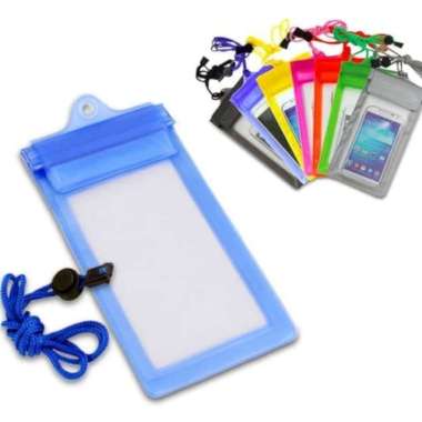 Case Cover Pelindung Tas Plastik HP Smartphone Anti Air Hujan 4-6 inch 7inch gulung