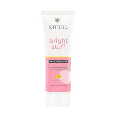 Emina Bright Stuff Moisturizing Cream 20ml - Pelembab Wajah Mencerahkan - Krim Wajah Glowing Melemba