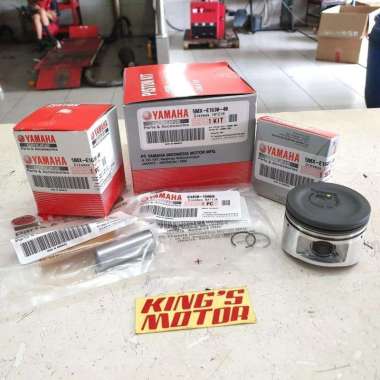 Piston Kit Mio Sporty, Mio Smile, Soul, Nouvo, Fino Karbu (5Mx) - Os 50 Silver