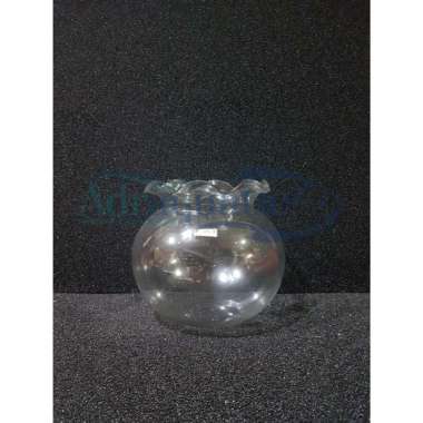 AQUARIUM BULAT TOPLES DLX SHELLA 7 LITER FISH BOWL