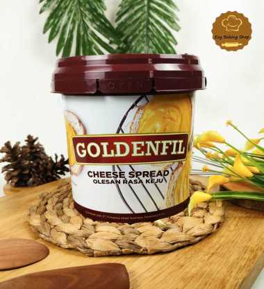 GOLDENFIL Cheese Spread 1kg - Selai Keju Enak HALAL