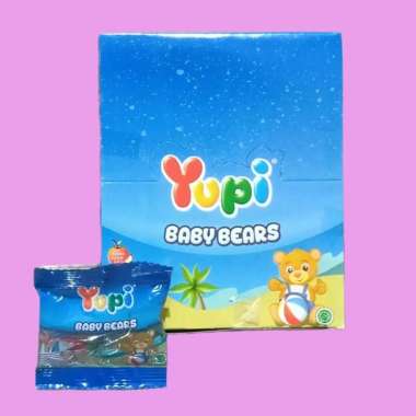 Yupi BAby Bear Permen Jelly [24 pcs/box]