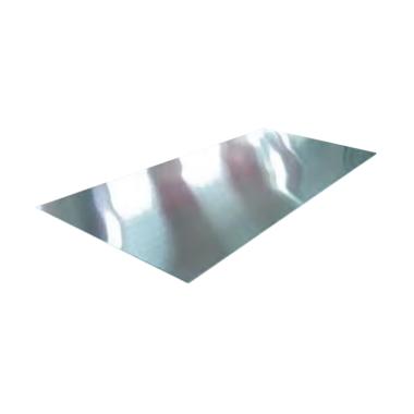 Mulyocreative Plat Stainless Mirror Lembaran [1m x 2m/ Tebal 0.8mm] silver mirror