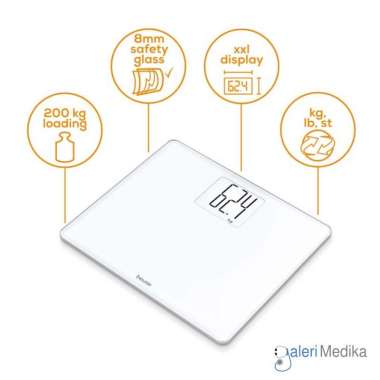 Timbangan Digital Kamar Mandi Beurer GS 340 XXL Glass Bathroom Scale