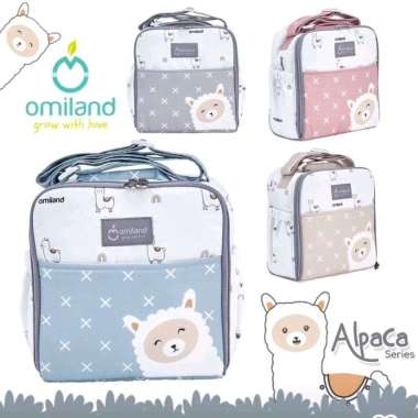 Omiland Tas Bayi Kecil Alpaca Series Biru