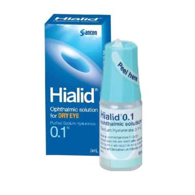 Santen Hialid 0.1 Ophthalmic Solution 5ml