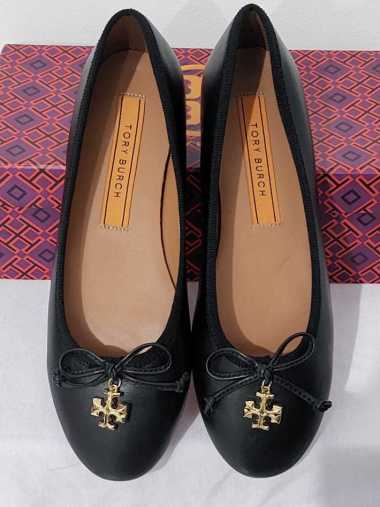 tory burch canvas flats