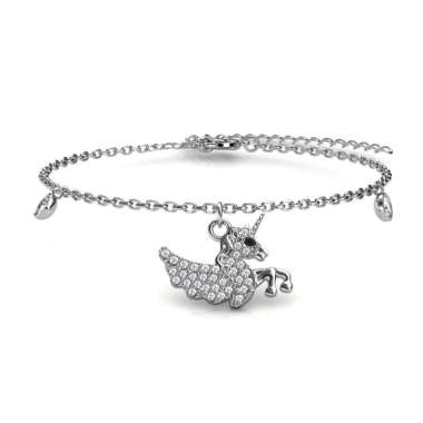 Licorne Bracelet - Gelang Crystal by Her Jewellery White Gold