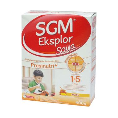 Promo Harga SGM Eksplor Soya 1-5 Susu Pertumbuhan Madu 400 gr - Blibli