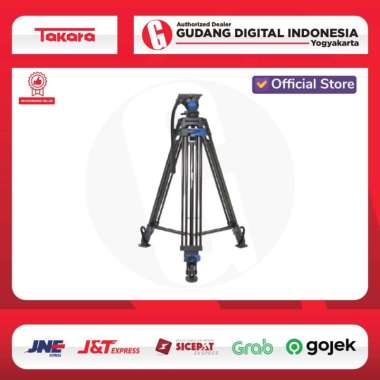 Gudang Digital - Takara Hydro B18 Professional Video Tripod Black