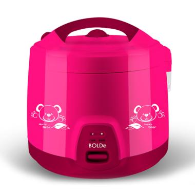 Bolde Super Cook Maestro Series Rice Cooker [1.8 L] MAGENTA