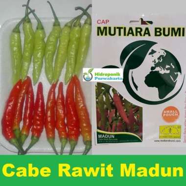 BENIH CABE CABAI RAWIT MADUN CAP MUTIARA BUMI ISI 600 BUTIR