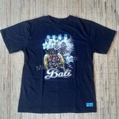 Baju Kaos distro motif barong rangda khas bali Hitam XXL
