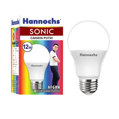 Hannochs Sonic Lampu LED - Cahaya Putih [12 watt] PUTIH