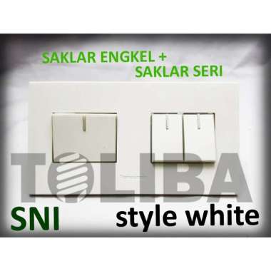 saklar engkel besar + saklar seri minimalis saklar triple panasonic