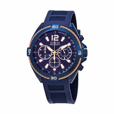 GUESS Jam Tangan Pria [W1168G2-W1168G3-W1168G4] Blue