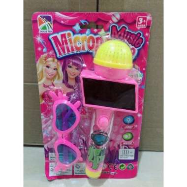 Mainan Microphone Kacamata Anak LED
