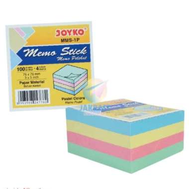 POST IT KERTAS MEMO STICK NOTES PASTEL JOYKO MMS 1 P