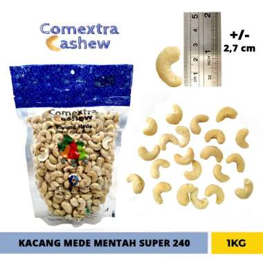 Kacang Mede Mentah Super 240 1 Kg - Cashew Mete Mente