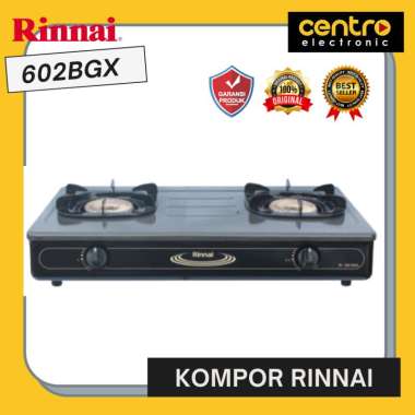 KOMPOR GAS DUA TUNGKU RINNAI RI 602BGX