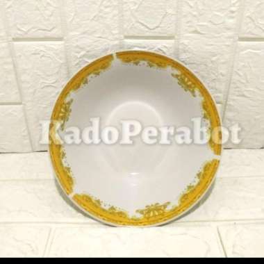 Mangkok Keramik Motif Mahkota 8" - Mangkok Sop 8" Keramik Morito