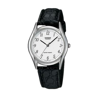 Jual Casio Standard Strap Leather Jam Tangan Pria Black Mtp 1183e 7bdf Online November 2020 Blibli