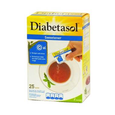 Promo Harga Diabetasol Sweetener per 25 sachet 1 gr - Blibli