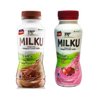 Milku Susu UHT Belgia All Variant 200ml Original
