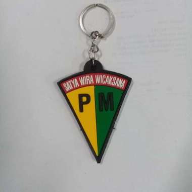 Gantungan Kunci Karet PM|Gantungan PM|Keychain PM