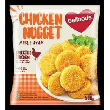 paket hemat E: BELFOODS favorite chicken nugget 500gr,BELFOODS kentang shoestring 500gr.BELFOODS UEN