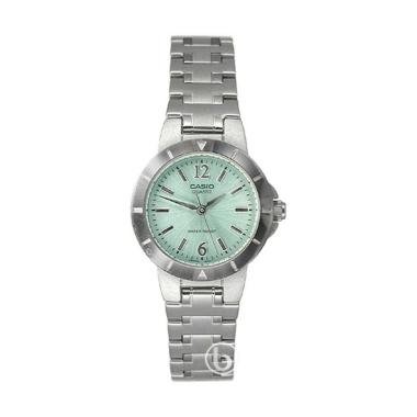 CASIO Enticer 1177 Analog Original Jam Tangan Wanita - Emerald Green Emerald Green