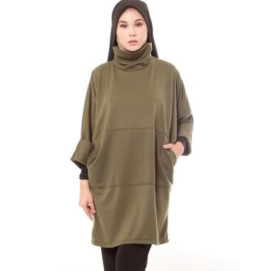 Jual Mybamus M14498 R49s6 Fradela Tunic Atasan Muslim Wanita Sport Army Online September 2020 Blibli Com