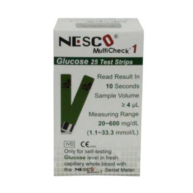 Nesco Strip Glucose Strip Gula Darah