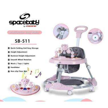 [TERMURAH BAMS✨] Baby Walker Apolo Space Baby SB 513 512 511 Bantu Belajar Berjalan Baby SB513 SB 51