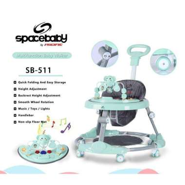 [TERMURAH BAMS✨] Baby Walker Apolo Space Baby SB 513 512 511 Bantu Belajar Berjalan Baby SB513 SB 51