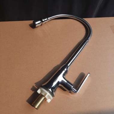 KRAN ANGSA MEJA FLEKSIBEL KUNINGAN