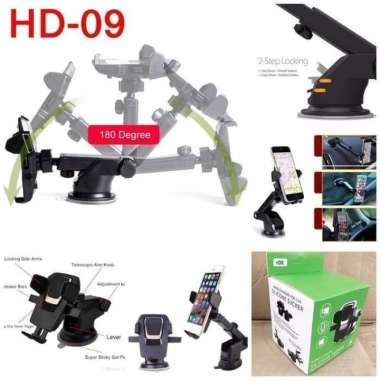 Holder Mobil / Car Holder For Mobile Phone HD 09 Penyangga HP HD-09